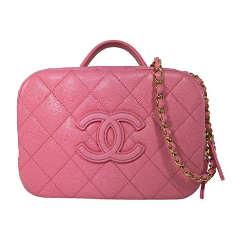 mini chanel vanity case|vintage chanel vanity case.